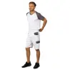 Offer Tiziano white trousers short work trousers at the lowest price