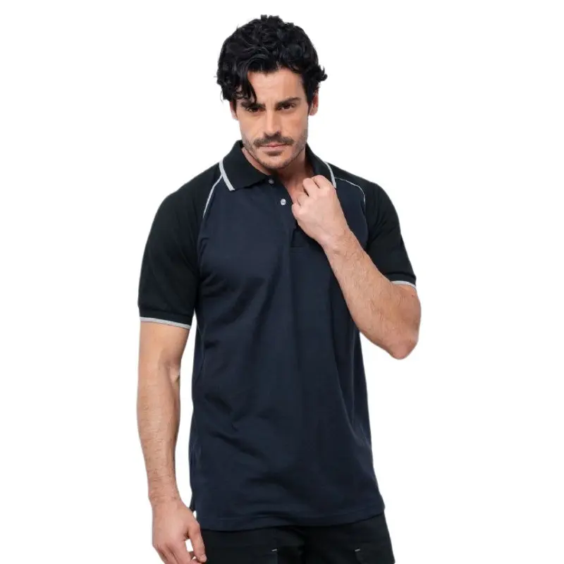 Vendita online Polo chicago navy polo da lavoro a prezzi economici