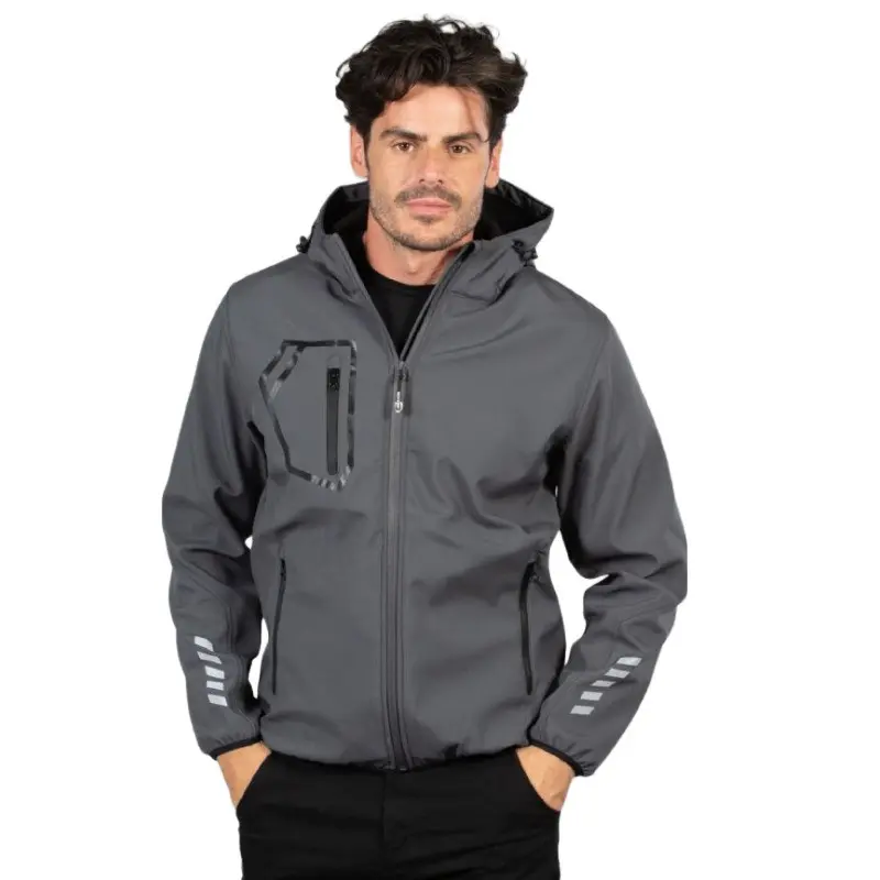 Offerta Soft shell garmisch man navy giubbotto s da lavoro