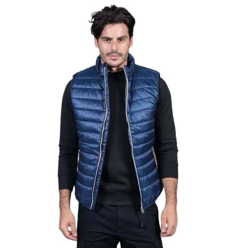 Vendita Gilet imbottiti worms man navy gilet online in offerta