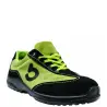 Oferta Zapatos de trabajo bxwork verdes y negros.