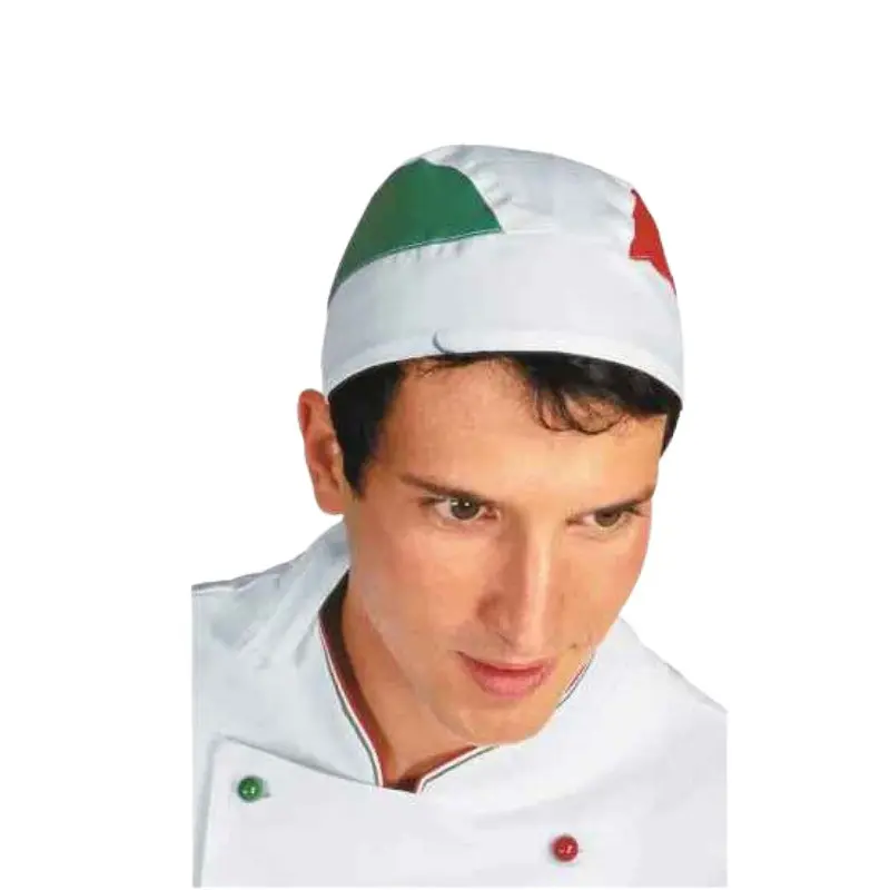 Cappello da cuoco con tricolore in offerta in vendita online
