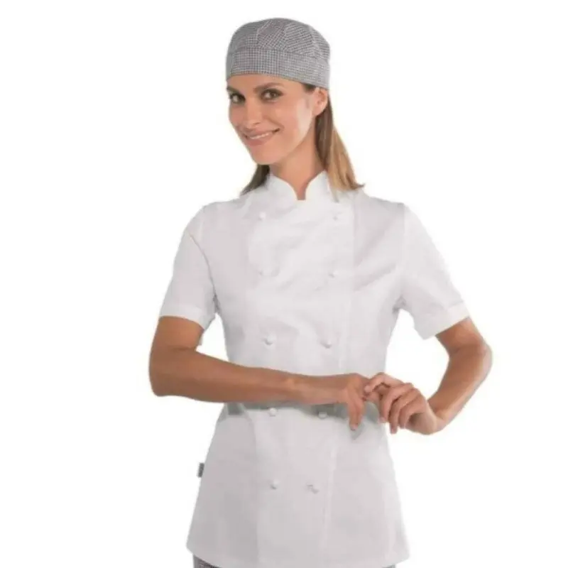 Vente de Veste de travail de chef femme blanche en ligne