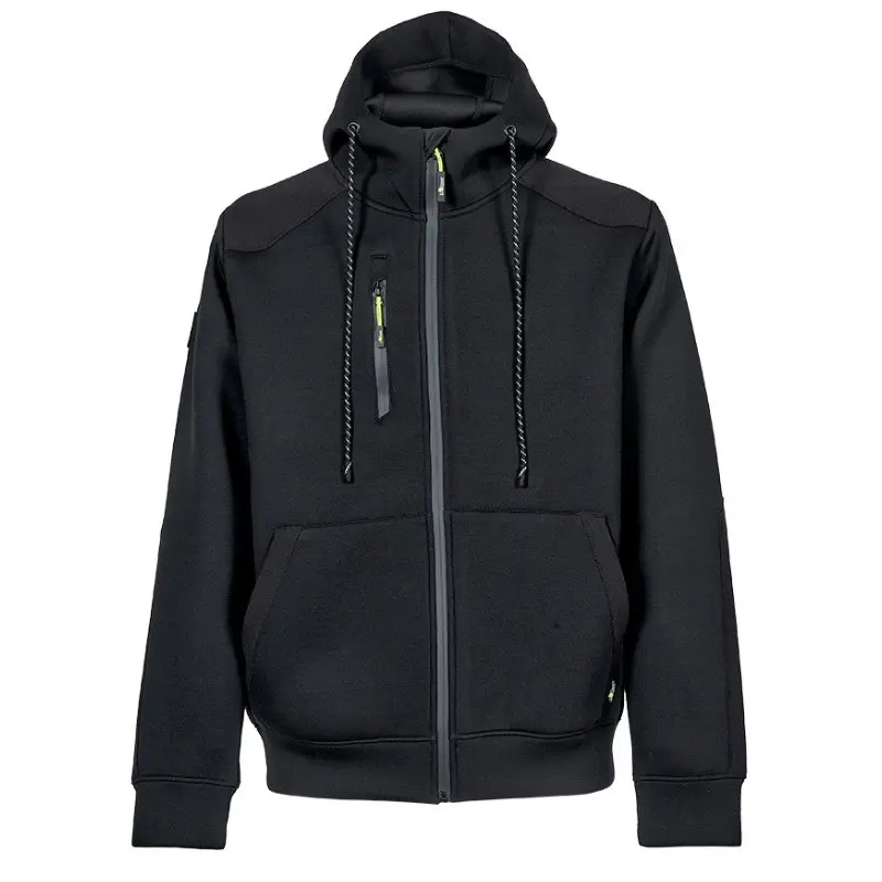 Felpa U-Power Cork | Felpa da Lavoro in Tessuto Scuba con Cappuccio