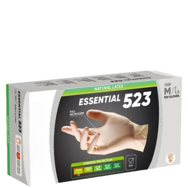 Oferta Guante de trabajo de látex sin polvo. para trabajar al precio más bajo