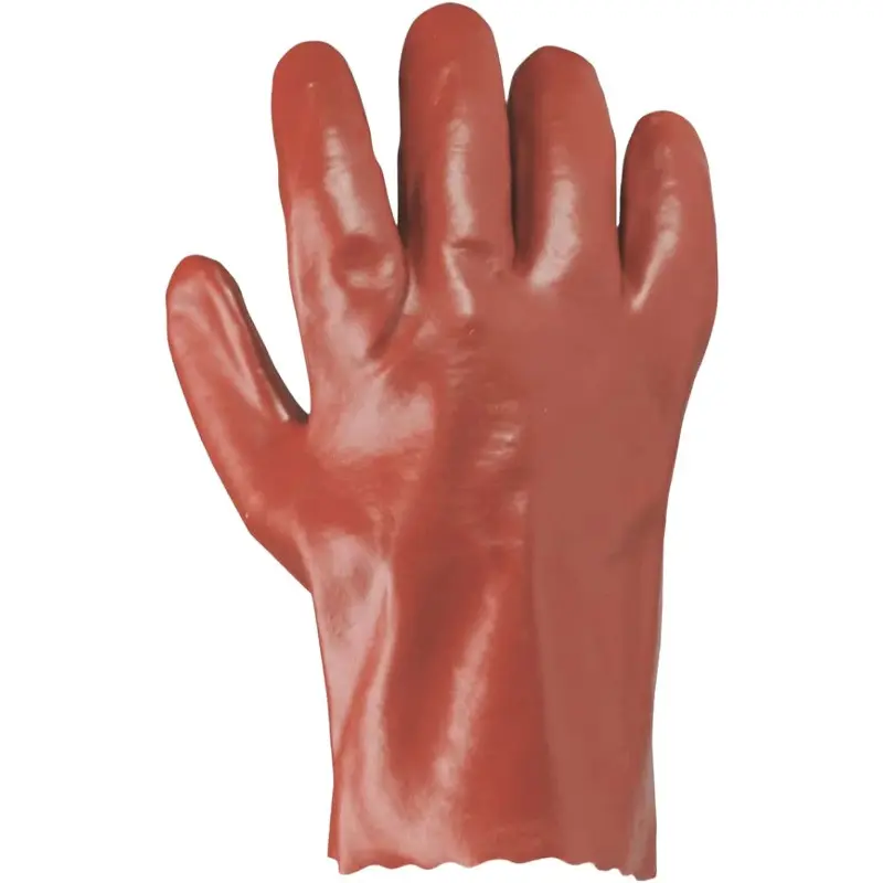 Oferta guante de trabajo PVC 27 cm al precio más bajo