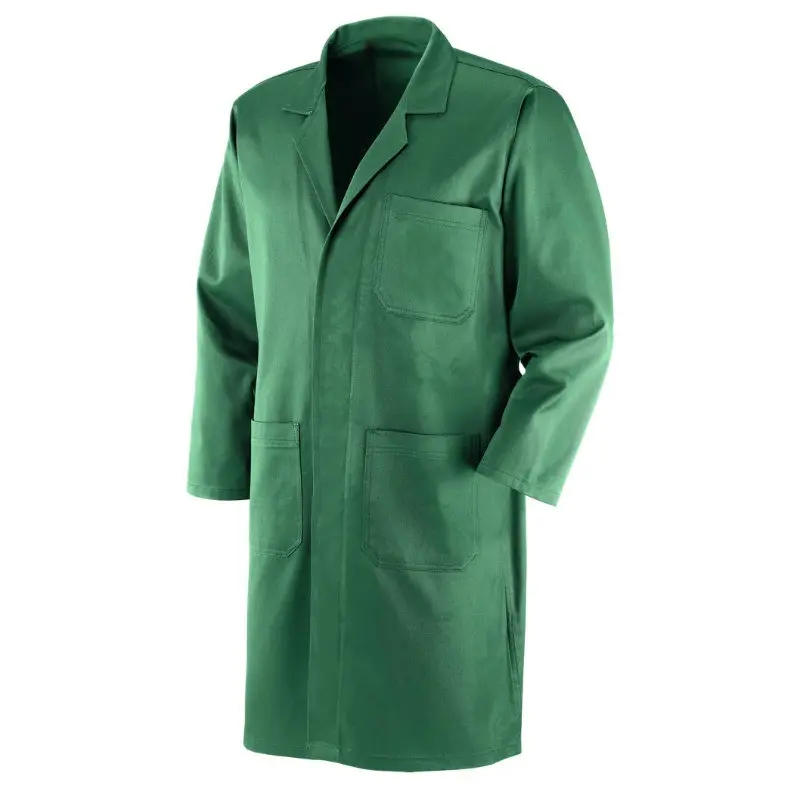 Camice Cotone Verde da Lavoro