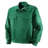 Giubbino cotone verde da lavoro