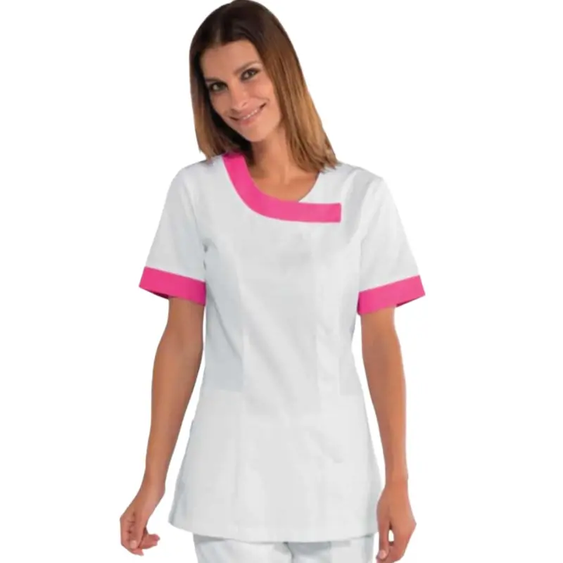 White/fuchsia tunic on offer for sale online
