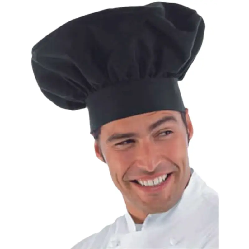 Chapeau de chef noir au meilleur prix