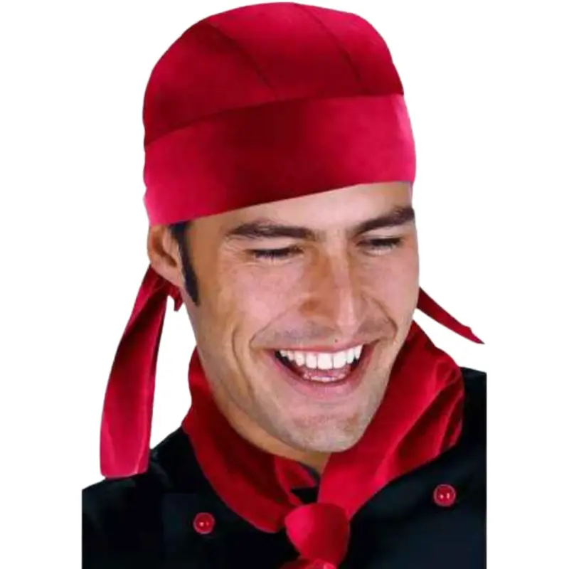 Bandana de trabajo roja en oferta a la venta online