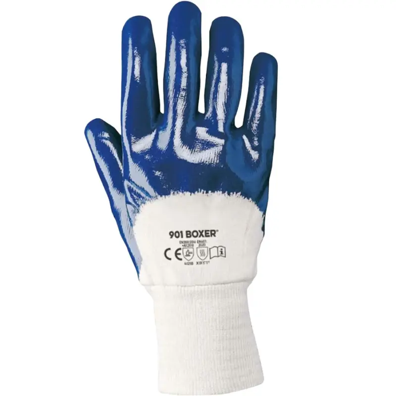 Offer Nbr work glove with work cuff at the lowest price
