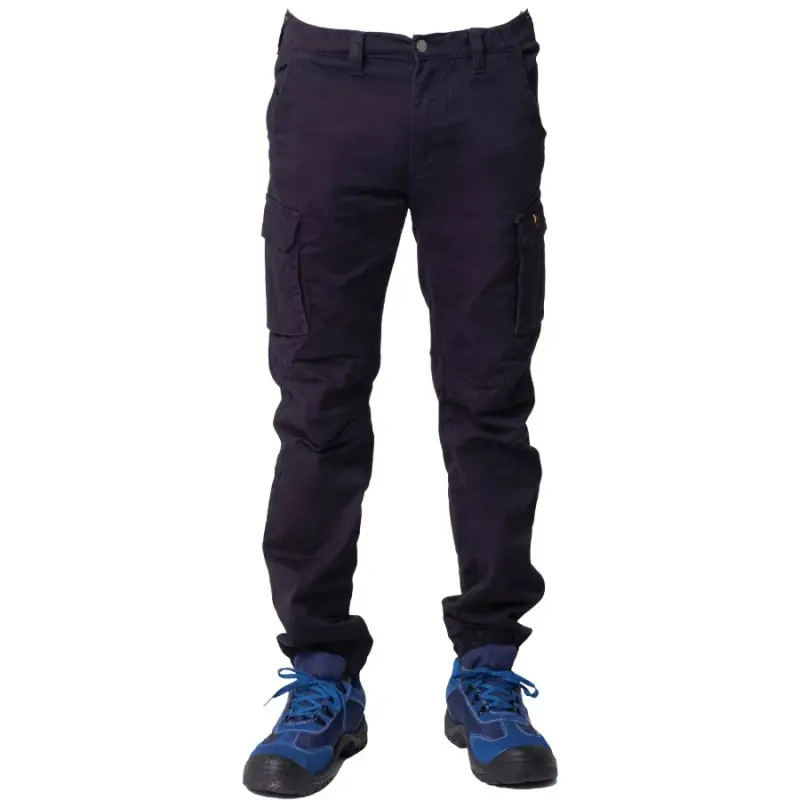 Offre Bongiorno utility trousers blue pas cher