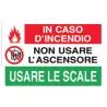 Fire safety sign use ladders on offer for sale online