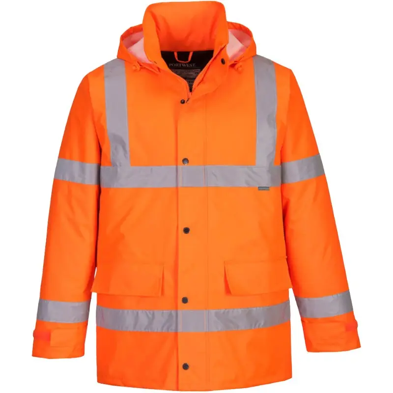High visibility work jacket sale online on offer