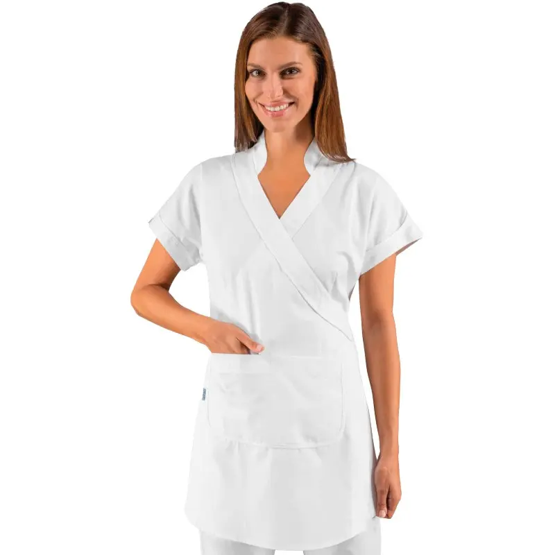 Oferta kimono de trabajo blanco al precio más bajo