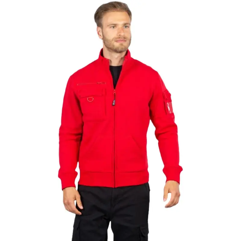 Vente de Sweat-shirt de travail avec long zip en ligne