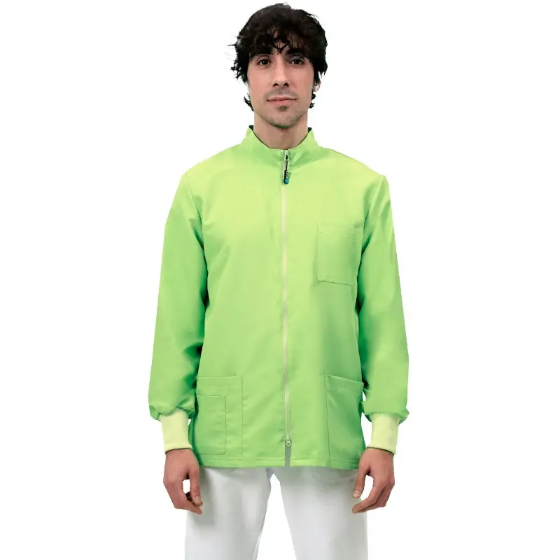 Casacca Next unisex Apple Green NO STIRO Quick Medical Uniform