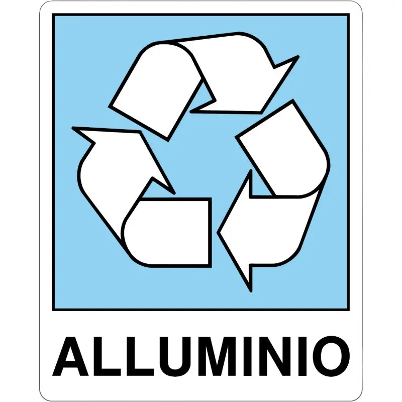 Adesivo rifiuti alluminio in offerta in vendita online
