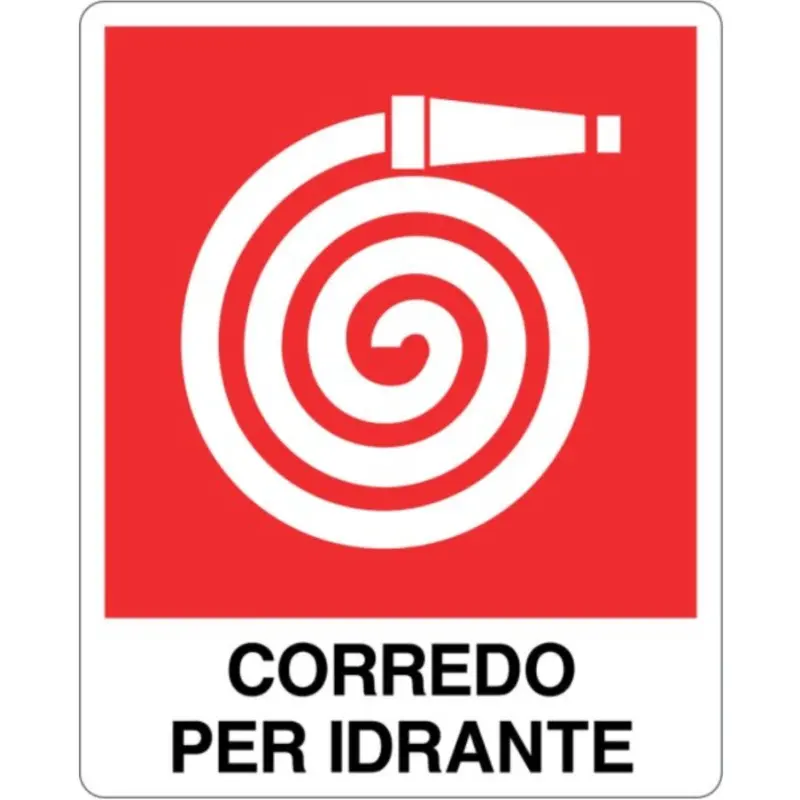Cartello all. corredo per idrante in offerta in vendita online