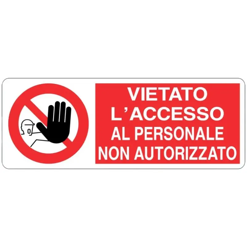 No access to unauthorized personnel sign on offer for sale online