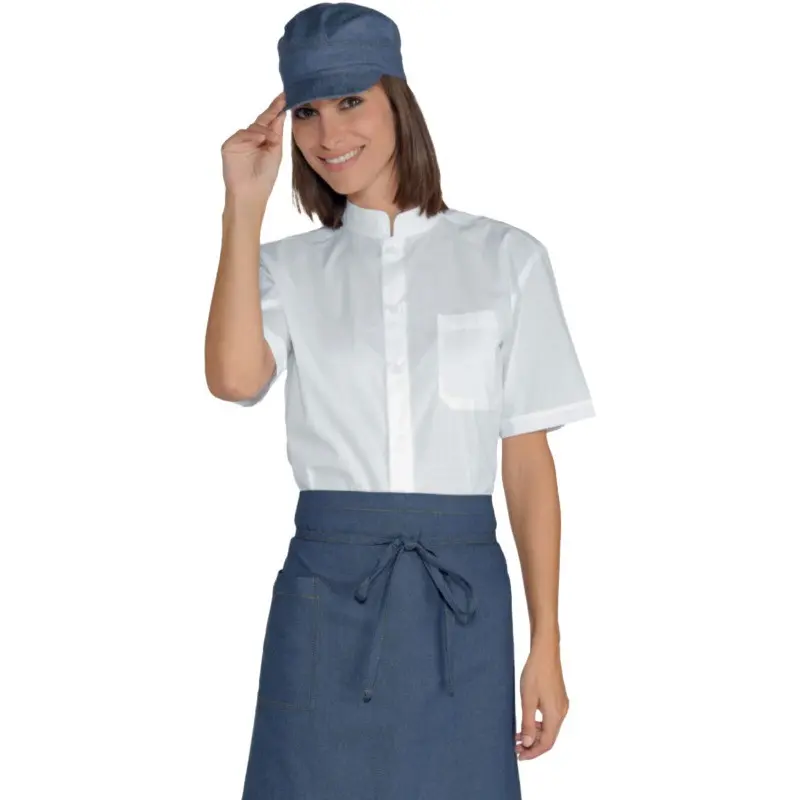 Sale Apron waist woman jeans online on offer