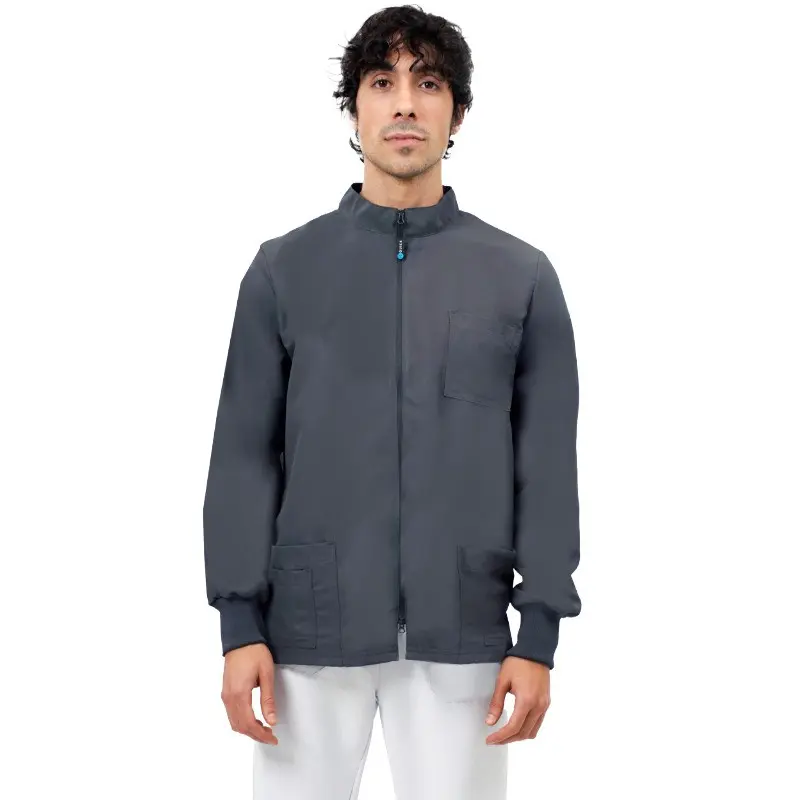 Casacca Next unisex Grey NO STIRO Quick Medical Uniform