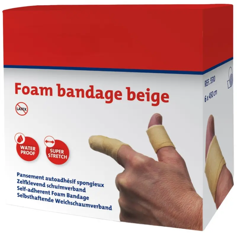 Flesh-colored self-adherent bandage on offer for sale online