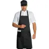 Grembiule Nero con Pettorina e Tascone al miglior prezzo