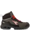Biete Diadora Shark Stab Imp Leder Midblk/Red Fluo S3 Arbeitsschuh an
