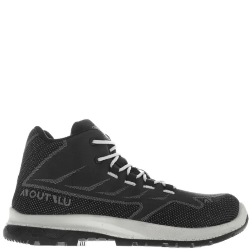 Aboutblu Flow Grey Mid S3S | Scarpa Alta in Carbonio Eco-Friendly