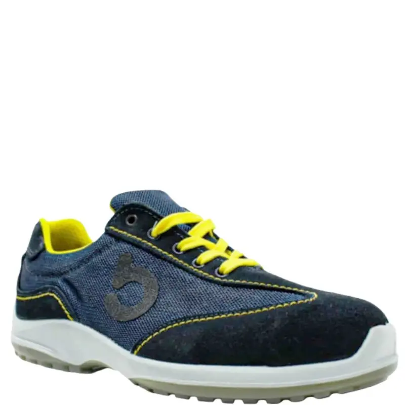 Offerta Scarpe bxwork blu e gialle da lavoro