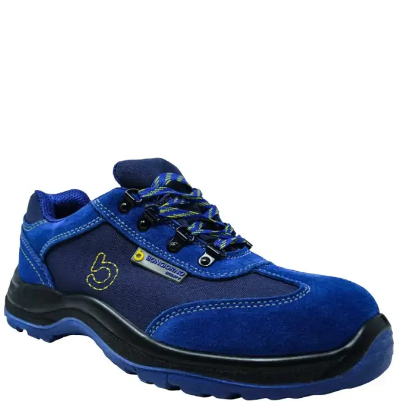 Biete niedrige blaue Bongiorno Utility-Arbeitsschuhe an