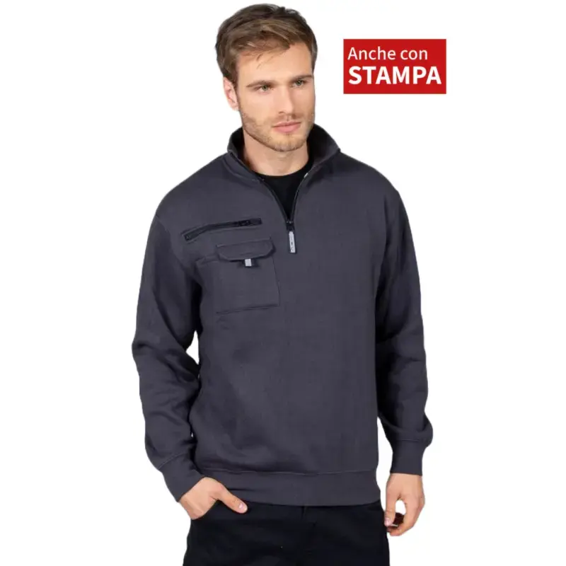 Sale Half Zip Work Sweatshirt Online On Sale