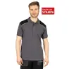 Online sale of burgundy short sleeve work polo shirts at cheap prices
