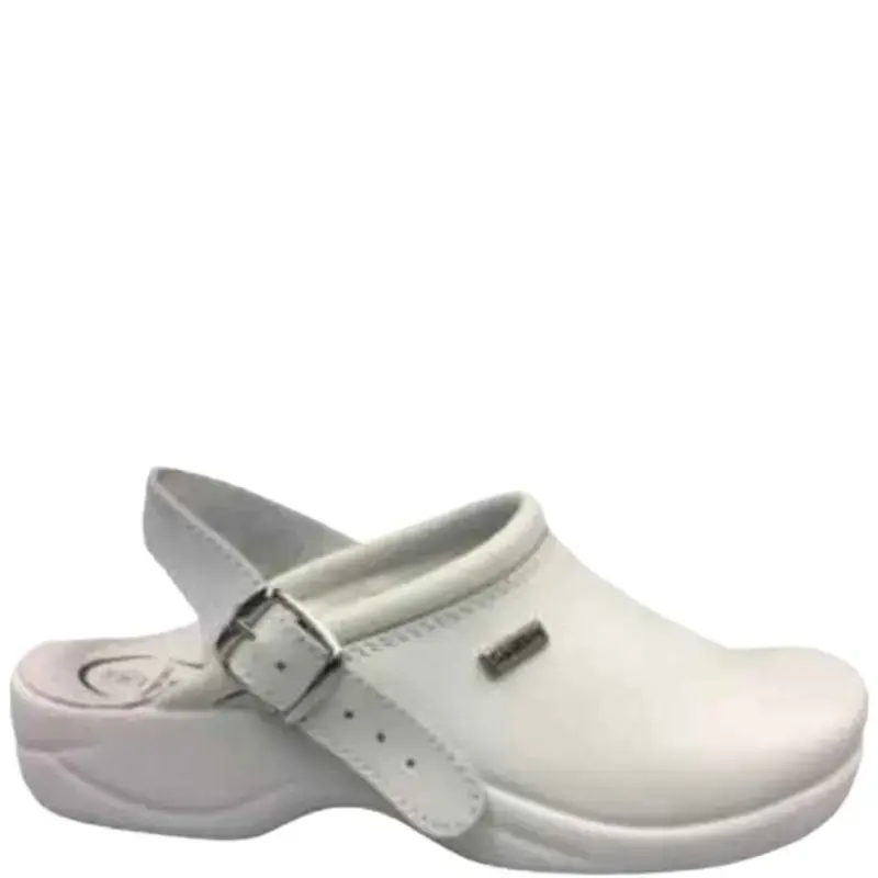 Offre Sabot en cuir blanc