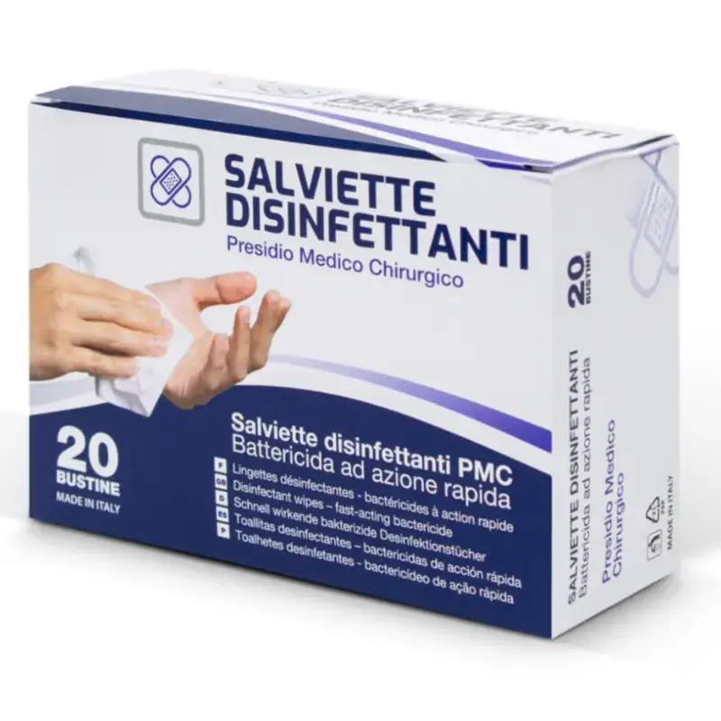 Offerta Salviettina disinfettanti box 20 pz da lavoro