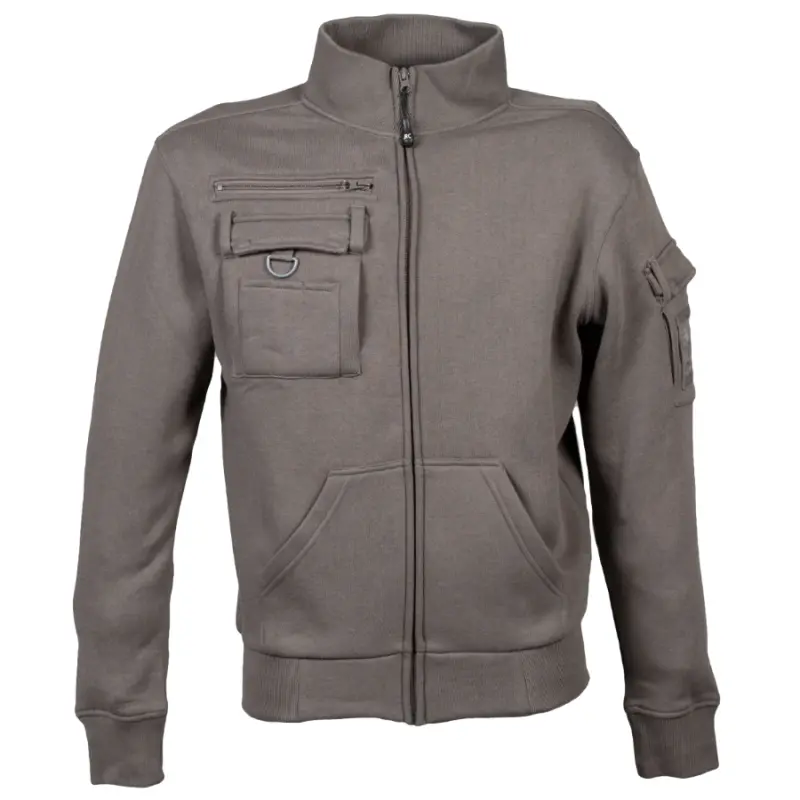 Sale Arbeits-Sweatshirt mit langem Reißverschluss online im Angebot