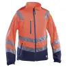 Softshell-Angebot mit integrierter Kapuze für die Arbeit