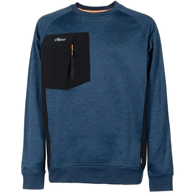 Felpa U-Power York | Felpa da Lavoro Tecnica Girocollo