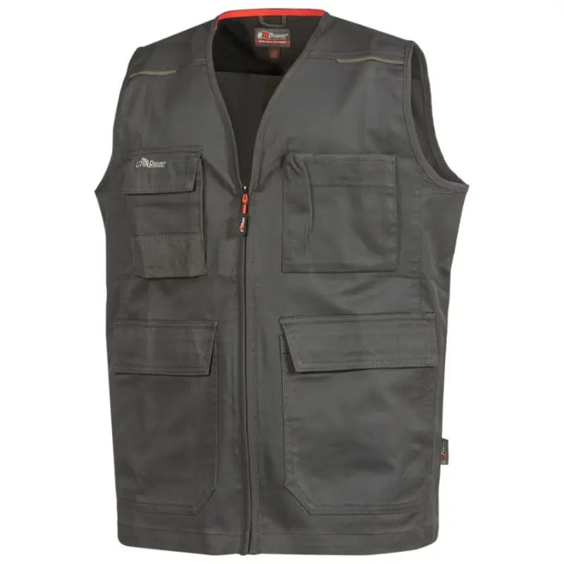 Gilet U-Power Open Multitasche | Gilet da Lavoro Leggero