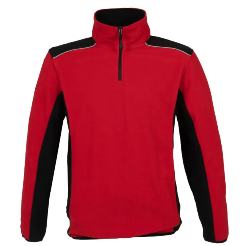 Offre Polaire  bicolore demi-zip  pas cher