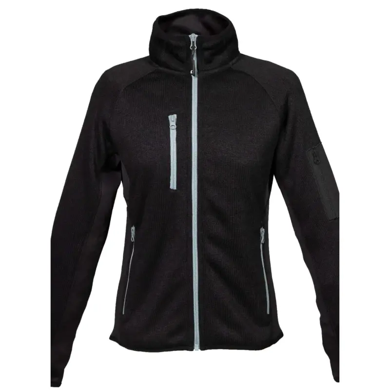 Rebajas sudadera de punto con cremallera larga para mujer online en oferta