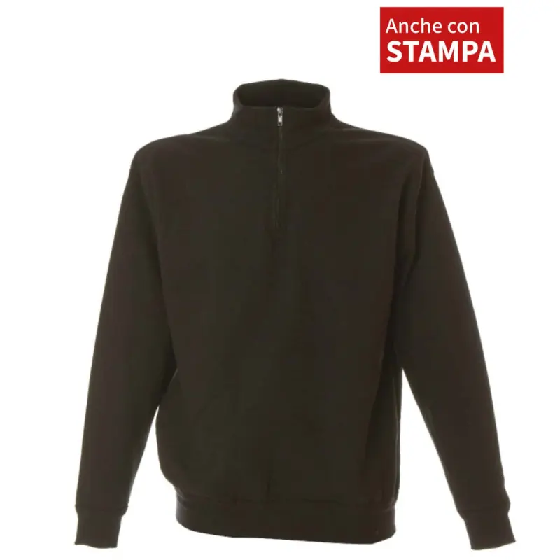 Rebajas sudadera de trabajo media cremallera online en oferta