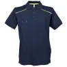 Vendita online Polo bordeaux manica corta da lavoro a prezzi economici
