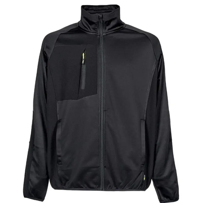 Felpa U-Power Hull | Felpa da Lavoro Full Zip con Maniche Raglan