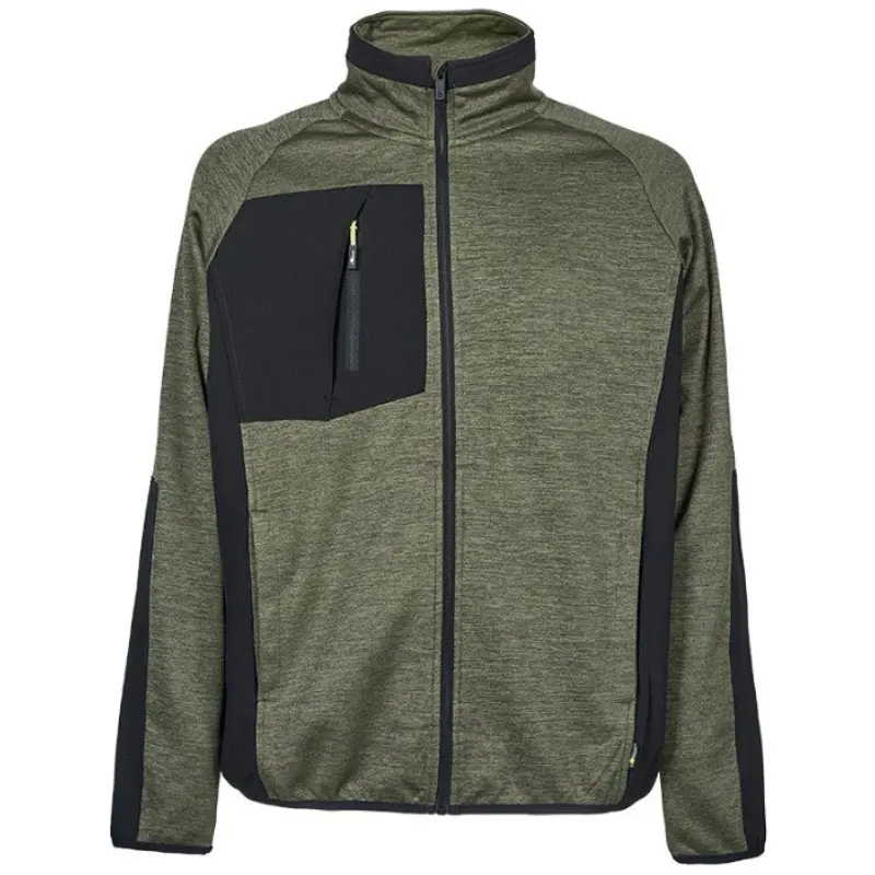 Felpa U-Power Hull | Felpa da Lavoro Full Zip con Maniche Raglan