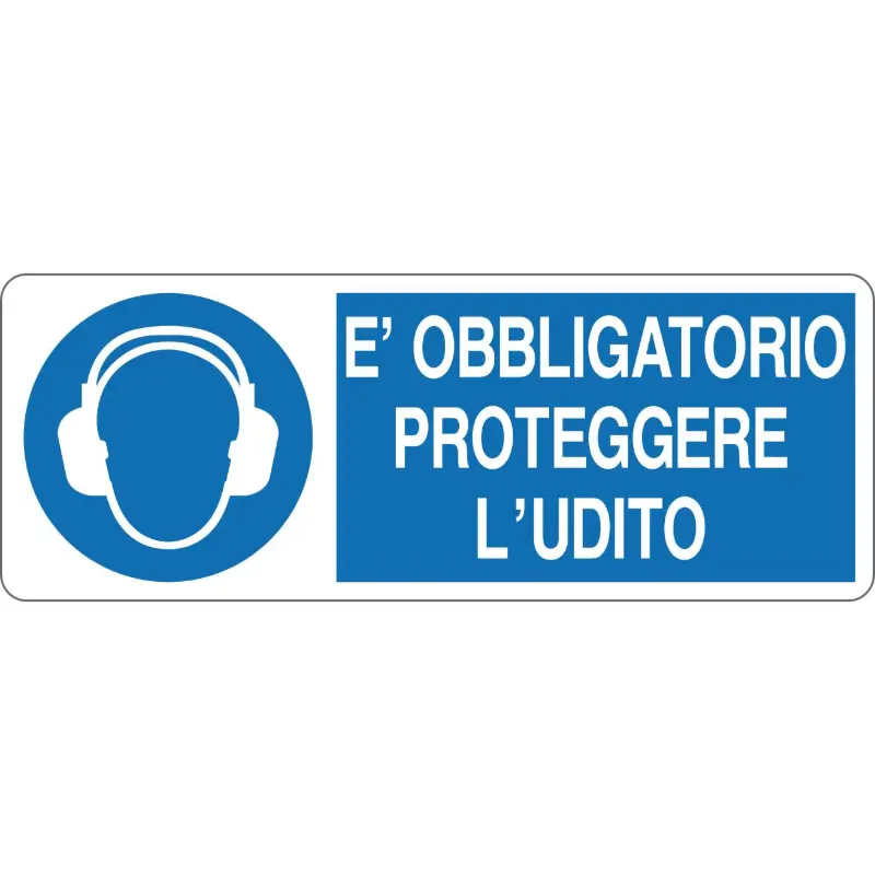 señal al aire libre Protección auditiva obligatoria en oferta a la venta online.