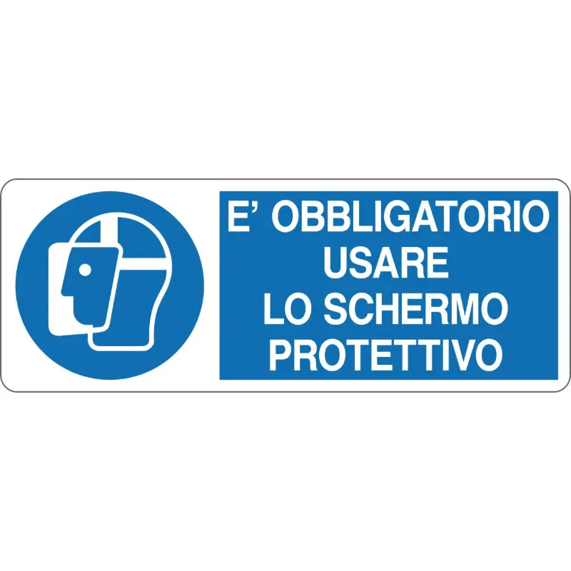 señal al aire libre Obligación de utilizar pantalla protectora en oferta a la venta online.