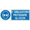Cartello all. obbligo protezione occhi in offerta in vendita online